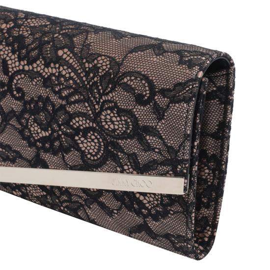 26SS 지미추 가죽소품 EMMIEJXOBLACK BALLET PINK LIGHT GOL Black - JIMMY CHOO