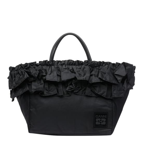 26SS 가니 토트백 A7188099 Black