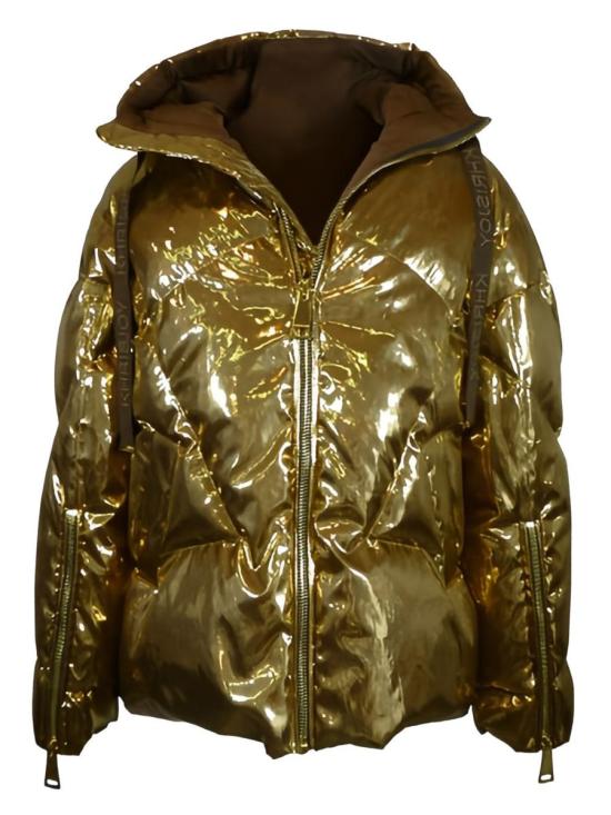 25FW 크리스조이 숏패딩 KWF25R06011NY0027GLD001 Gold - KHRISJOY