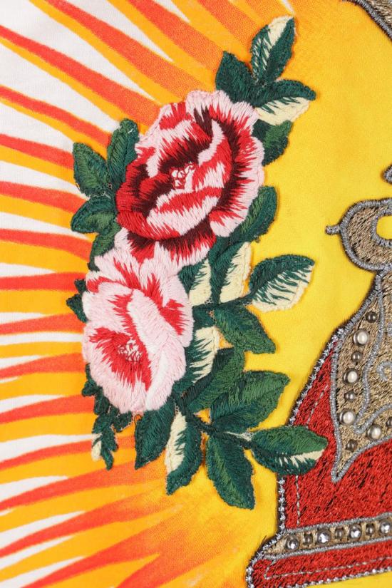  구찌 반팔 티셔츠 469307X9C659234 Beige - GUCCI