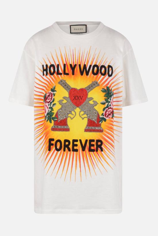  구찌 반팔 티셔츠 469307X9C659234 Beige