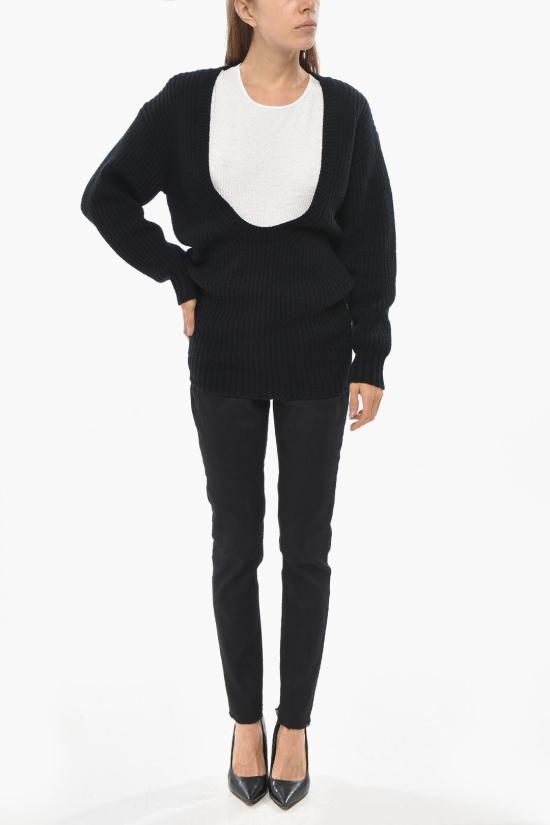  발렌티노 가라바니 스웨터 3B0KC48Y88Y0NO Black - VALENTINO GARAVANI