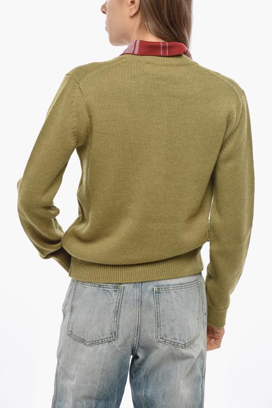  로에베 터틀넥 S540Y14KEQ4107 Green - LOEWE