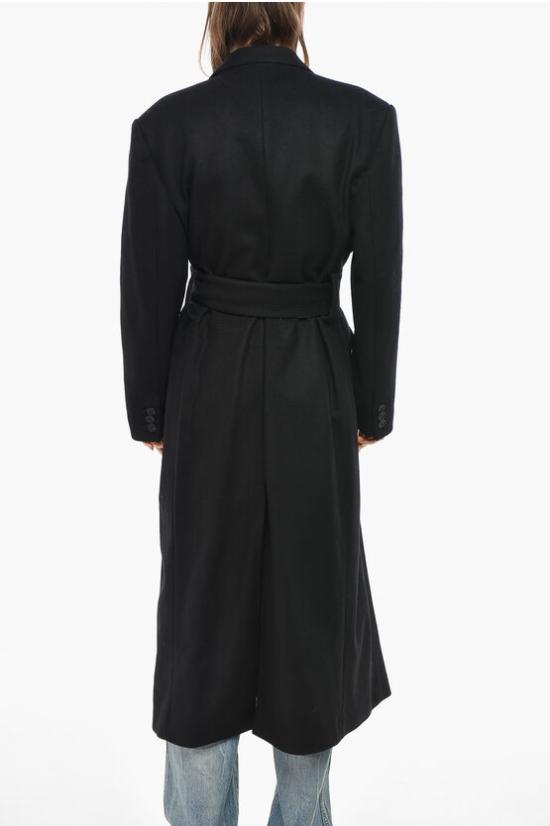  유돈초이 코트 EC24PF2C 002 C BLACK CREAM Black - EUDON CHOI