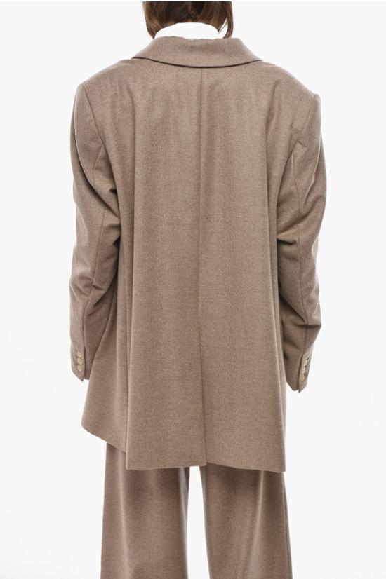  니콜로 파스콸레티 수트 자켓 J031 WOFL BEIGE MELANGE Beige - NICCOLÒ PASQUALETTI