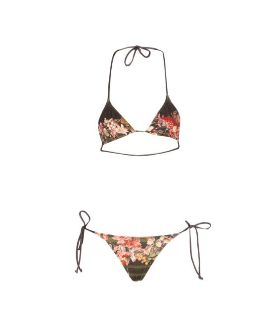 26SS 장 폴 고티에 비키니 수영복 BS041J037P4190 GREEN