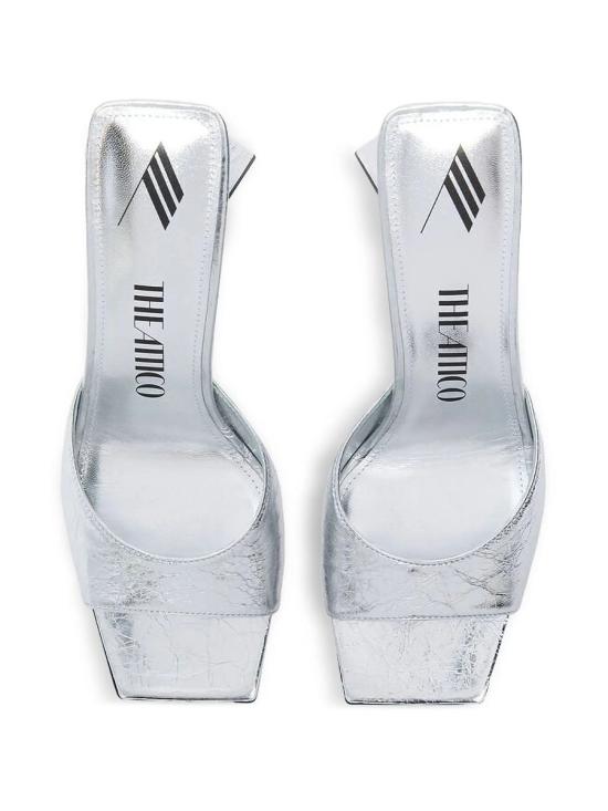 25SS 디 아티코 힐/펌프스 247WSH00772 LBT070AA 002 SILVER GREY - THE ATTICO