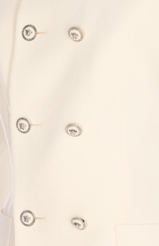 26SS 베르사체 수트 자켓 10230621A127891W010 WHITE - VERSACE