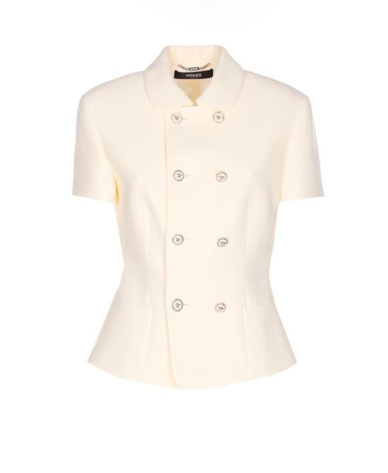 26SS 베르사체 수트 자켓 10230621A127891W010 WHITE