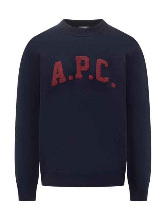 25FW 아페쎄 스웨터 WVBDKH23458 DARK NAVY BLUE