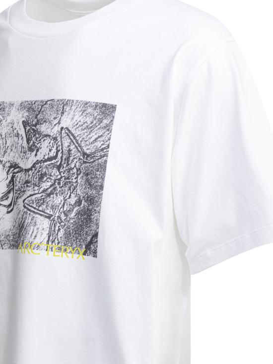 26SS 아크테릭스 반팔 티셔츠 X000009926KRAGG CRN LOGOWHITE LOGO White - ARC`TERYX