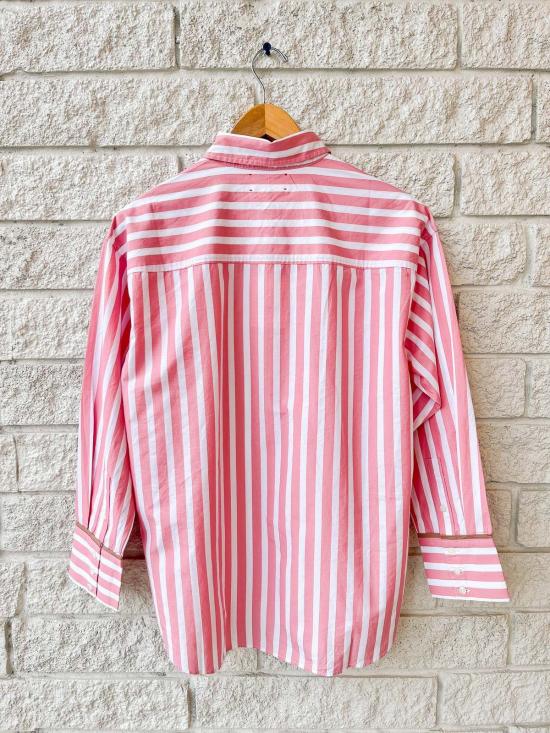  시레나 셔츠 질리언 셔츠 로즈버드 스트라이프 - XIRENA