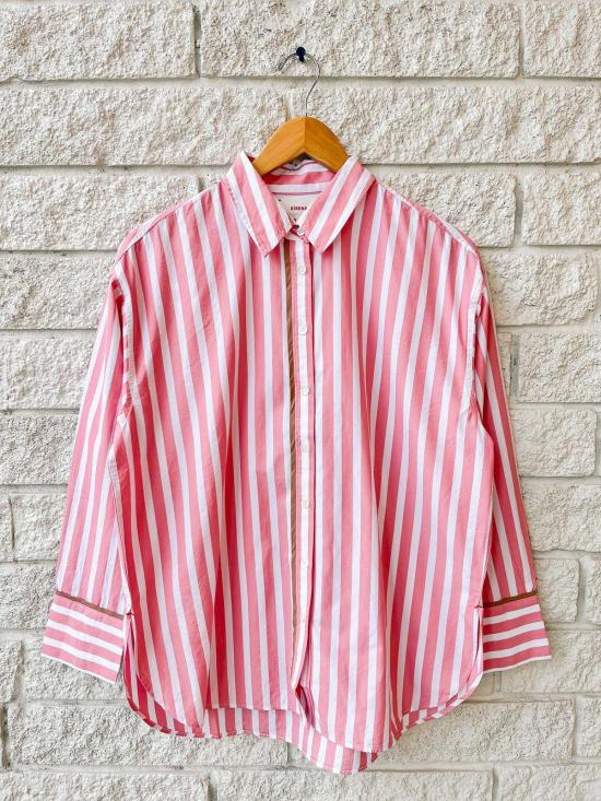  시레나 셔츠 질리언 셔츠 로즈버드 스트라이프