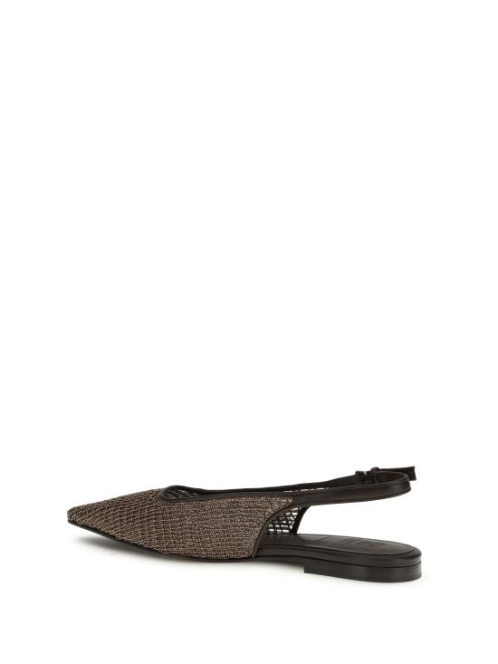 26SS 브루넬로 쿠치넬리 플랫 슈즈 MZGAC3206 C8279 BROWN - BRUNELLO CUCINELLI