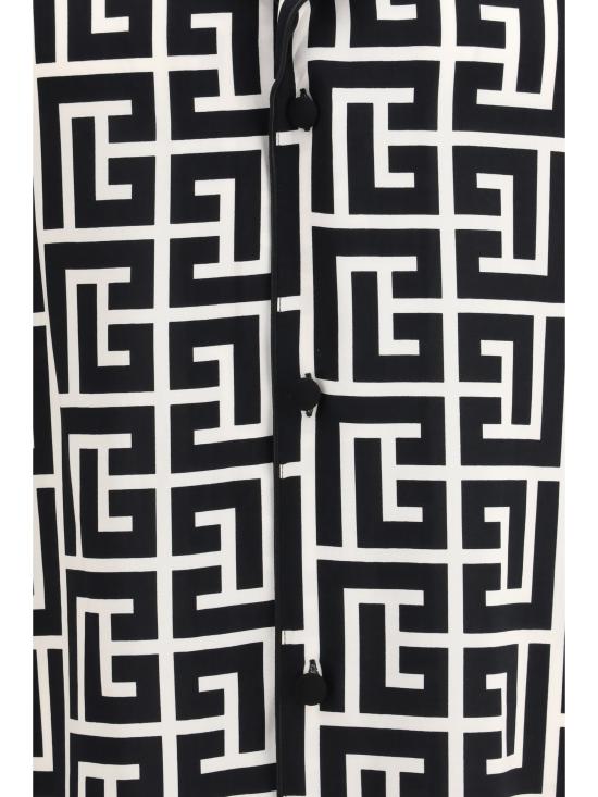 26SS 발망 긴팔 셔츠 FH1HN011VD01 GFE MULTICOLOUR - BALMAIN