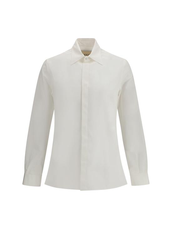 26SS 발렌티노 가라바니 긴팔 셔츠 8V3ABS83B57 0BO WHITE