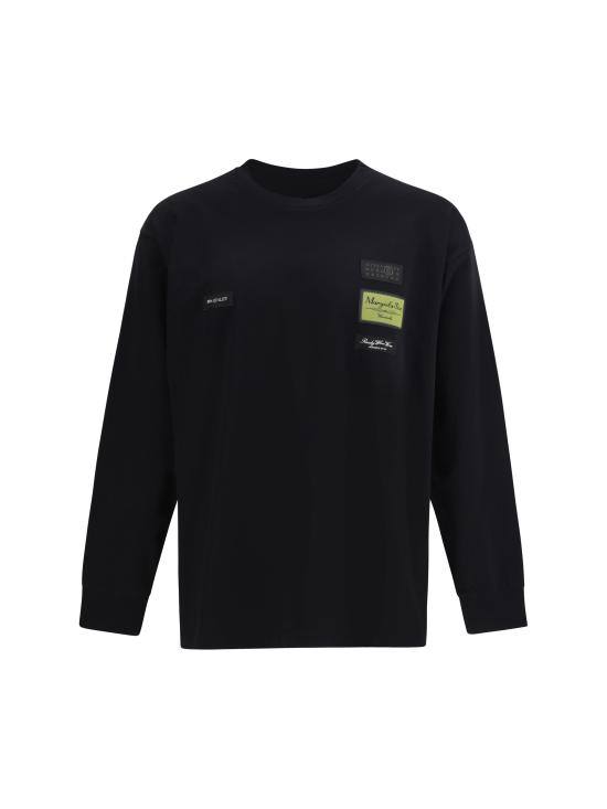 26SS MM6 메종마르지엘라 반팔 티셔츠 SH0NH0023M20170 900 BLACK