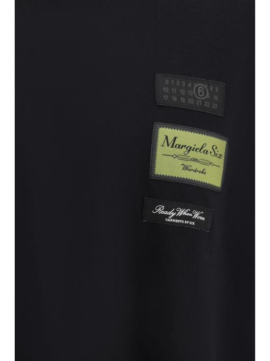 26SS MM6 메종마르지엘라 반팔 티셔츠 SH0NH0023M20170 900 BLACK - MM6 MAISON MARGIELA