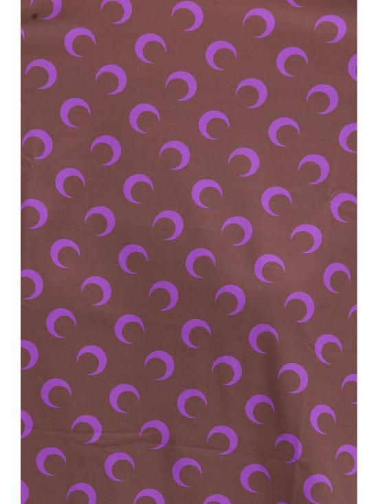 25FW 마린세르 크레센트 문 프린트 긴팔 티셔츠 WTS006ACJER0001 PU70 PURPLE - MARINE SERRE