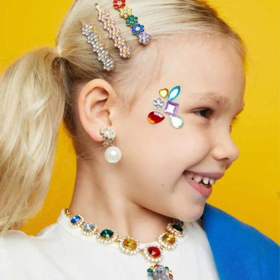 [키즈] 슈퍼스몰 액세서리 슈퍼 스몰 레인보우 젬 메가 주얼리 세트 - SUPER SMALLS