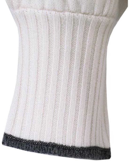 24FW 브루넬로 쿠치넬리 니트웨어 M12718110C159 WHITE - BRUNELLO CUCINELLI