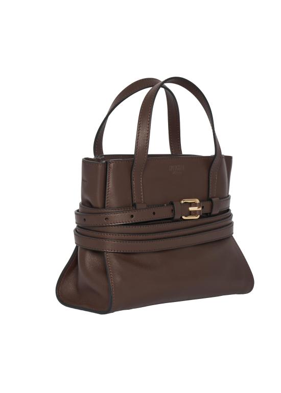 25FW 모스키노 토트백 MC4012PP0NOA0000 CIOCCO BROWN - MOSCHINO