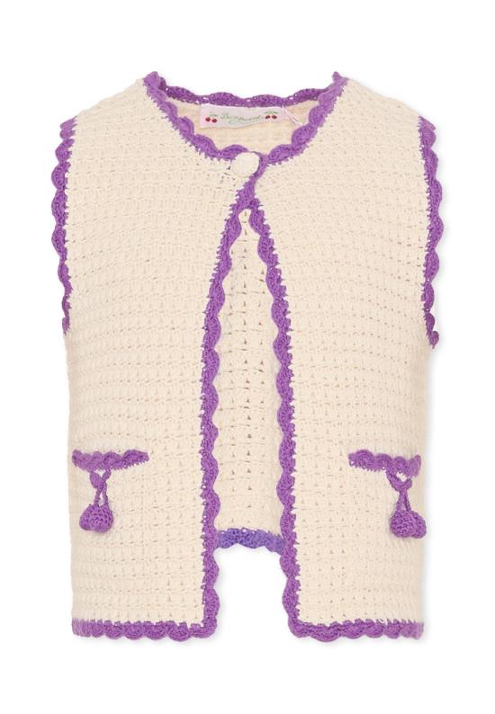 26SS [키즈] 봉쁘앙 베스트 C06GCAK00005 003 BEIGE