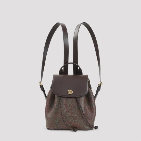 26SS 에트로 에센셜 스몰 아르니카 백팩 WP1F0002 AA001 M0019 MARRONE