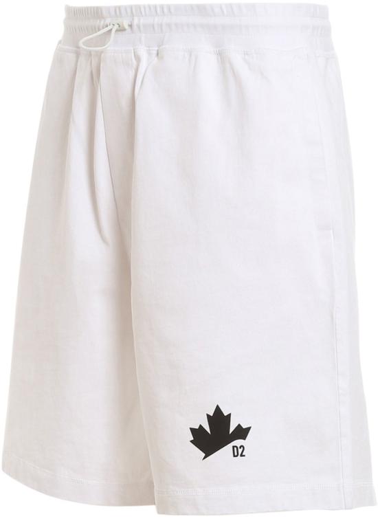  디스퀘어드2 숏팬츠 S74MU0689S24293100 WHITE - DSQUARED2
