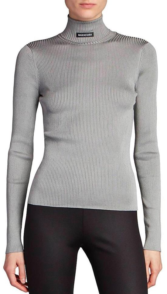 Seizoenloos 발렌시아가 니트웨어 675344T61931013675344T61931013GRAYGRAY GREY - BALENCIAGA