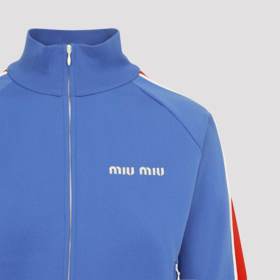 26SS 미우미우 터틀넥 MMF00VSOOO 148O F0Q0U BLUETTE ROSSO - MIU MIU