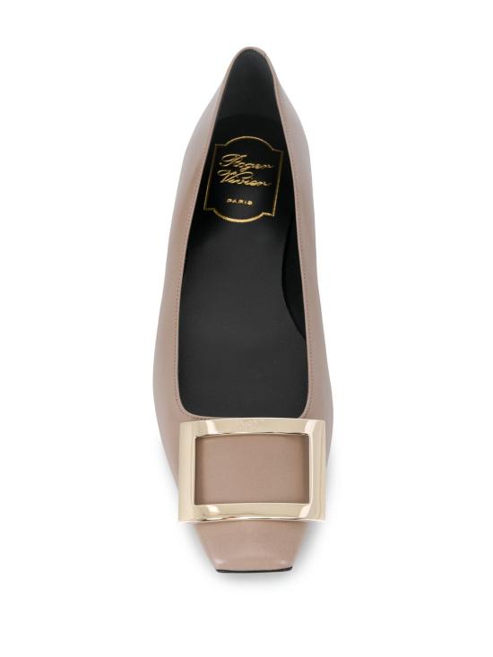 26SS 로저비비에 플랫 슈즈 RVW40415280 BSSC415 Beige - ROGER VIVIER