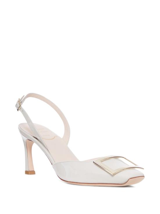 26SS 로저비비에 힐/펌프스 RVW40037740 D1PB017 White - ROGER VIVIER