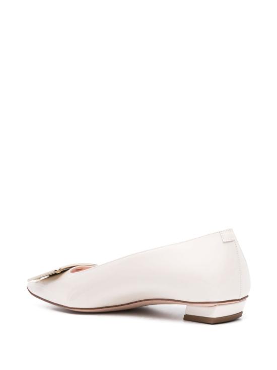 26SS 로저비비에 플랫 슈즈 RVW00700920 D1P9997 White - ROGER VIVIER