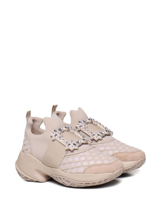 26SS 로저비비에 비브 런 스니커즈 RVW50624180 T6E1U53 Beige - ROGER VIVIER