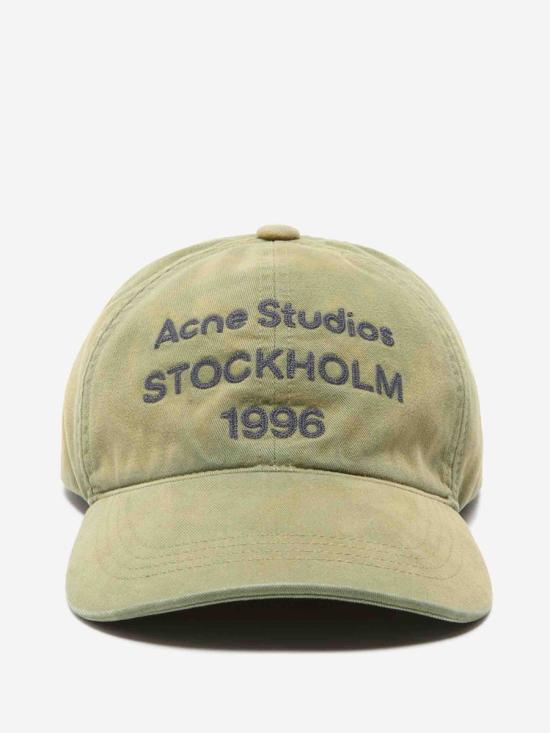 25FW 아크네 스튜디오 모자 FN UX HATS000357 OLIVEGREENOLIVEGREEN DARK GREEN