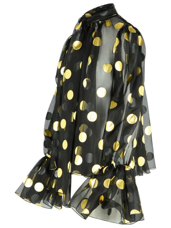 24FW 돌체앤가바나 블라우스 F7AI9T HS100HNLM0 Black - DOLCE & GABBANA