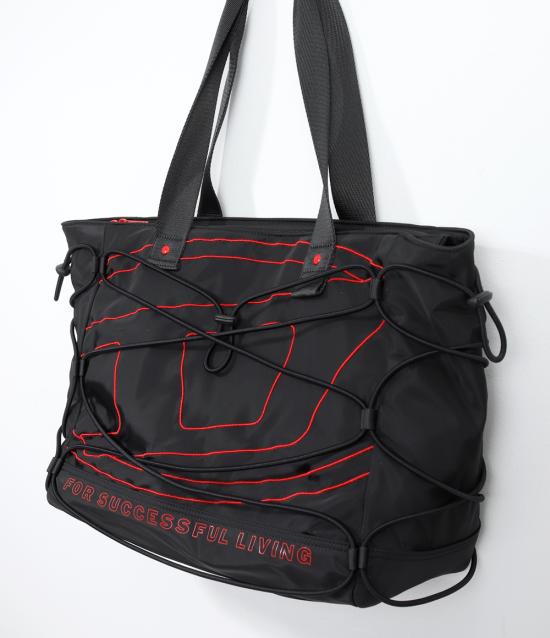 25FW 디젤 토트백 X10410P3914T8013 BLACK DOM - DIESEL