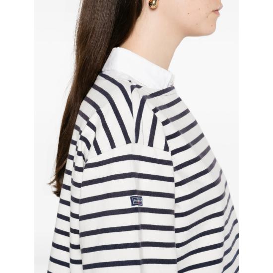 26SS 랄프 로렌 니트웨어 211959103004 NAWWH WHITE BLUE - RALPH LAUREN