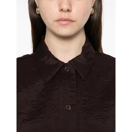 26SS 스튜디오 니콜슨 블라우스 SNW 1671 PINOLE COCOA BROWN - STUDIO NICHOLSON