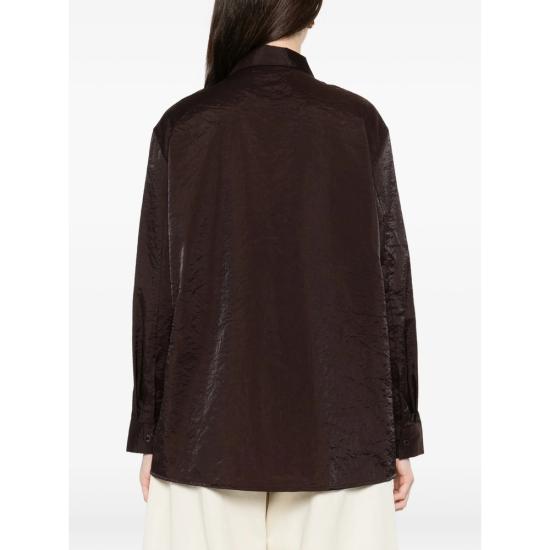 26SS 스튜디오 니콜슨 블라우스 SNW 1671 PINOLE COCOA BROWN - STUDIO NICHOLSON