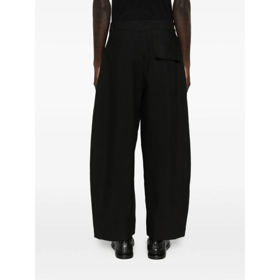 26SS 스튜디오 니콜슨 스트레이트 팬츠 SNM 1074 ELLIS BLACK - STUDIO NICHOLSON