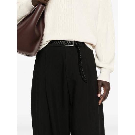 26SS 스튜디오 니콜슨 스트레이트 팬츠 SNM 1074 ELLIS BLACK - STUDIO NICHOLSON