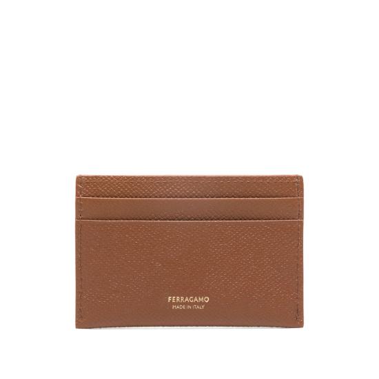 26SS 살바토레 페라가모 카드지갑 220007 0789863 NATUR BROWN - SALVATORE FERRAGAMO