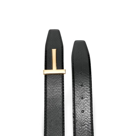 26SS 톰포드 가죽 벨트 LCL439G TB178 NAA BLACK - TOMFORD