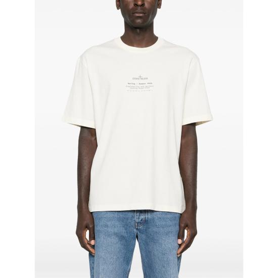 26SS 스톤 아일랜드 반팔 티셔츠 152100001 S0285 V0093 NEUTRALS - STONE ISLAND