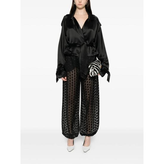 26SS 더프랭키샵 블라우스 SIMONA BLACK - THE FRANKIE SHOP