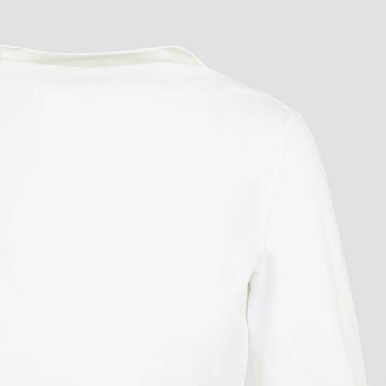 26SS 알라이아 긴팔 티셔츠 AA9I0023J095C 000 BLANC - ALAIA