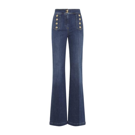 26SS 엘리자베타프랜치 데님 팬츠 PJ19D61E2 104 BLUE DENIM - ELISABETTA FRANCHI