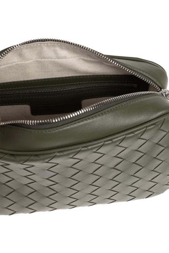 26SS 보테가베네타 인트레치아토 스몰 카메라백 755923V2HL13248 Green - BOTTEGA VENETA